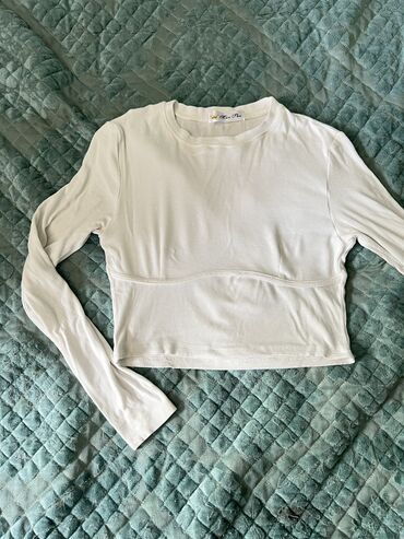 разбор гардероба: Детский топ, рубашка, цвет - Белый
