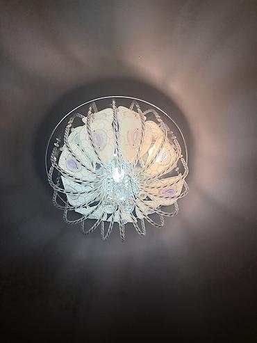 lan kabeli: Led Çılçıraq, 4 və daha çox lampa, Xrustal — 2