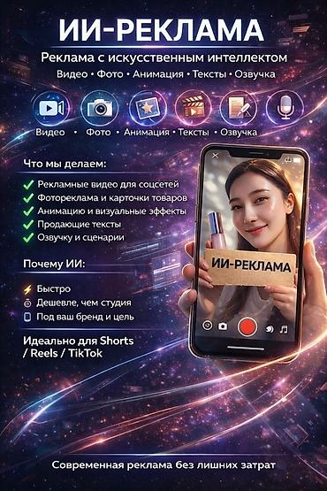 кемин реклама: Реклама с помощью искусственного интеллекта — 1
