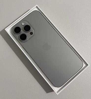 iphon x: IPhone 15 Pro, Б/у, 1 ТБ, Natural Titanium, Кабель, Стилус, Коробка, 87 % — 1