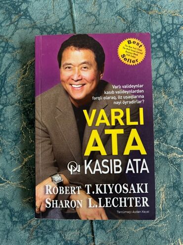 nerd sekilleri: Robert Kiyosaki və Sharon Lechter tərəfindən yazılmış "Varlı ata
