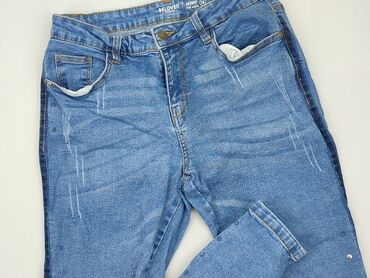 krótkie jeansowe spódniczka: Jeans, Beloved, M (EU 38), condition - Good