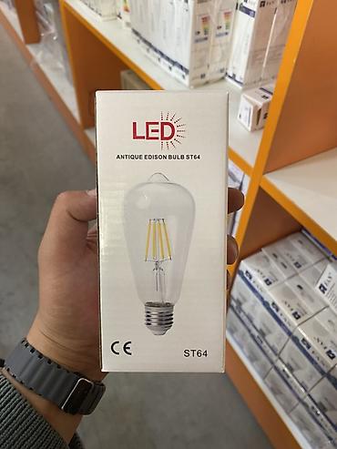 лампачка: LED лампа «Antique Edison Bulb» ST64 - Тип: светодиодная ретро-лампа — 1