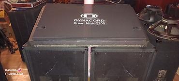 stol ustu oyun: Dynacord PowerMate 2200 – aktiv mikser pultu salam bütün kanallar tam — 1
