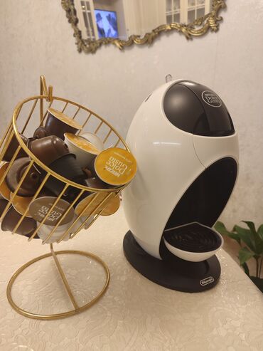 Digər məişət texnikası: Delonghi Nescafé Dolce Gusto kofe aparati kapsullari ile birlikde