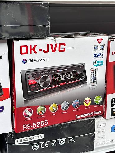 Автомагнитола OK-JVC RS-5255 — компактный Car Radio/MP3 Player формата
