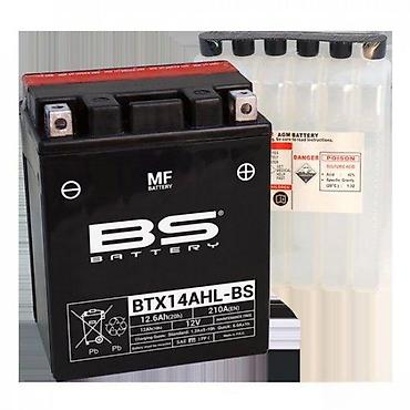 draperii second hand: BS Battery BTX14AHL-BS – AGM/mf akumulator za motocikle - Tip: AGM — 1