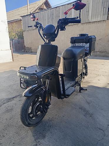 qj motor: Электроскутер для города и доставки - Электропривод, бесшумное — 1