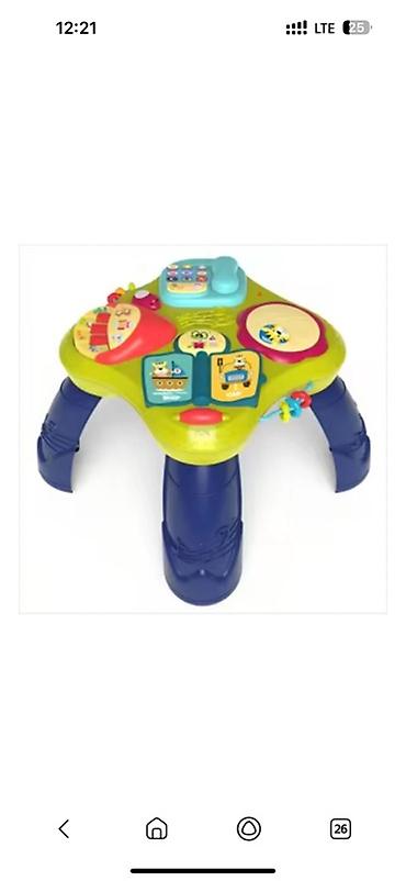 Другой текстиль: Игрушки Новая все Качеля Качели Балансир Горка Синий трактор Стол и — 25