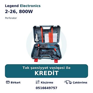 perfarator: Elan başlığı: Perforator - 2-26, 800W Elan mətni: Legend Electronics — 1