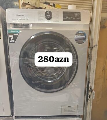 бу стиральные машины: Paltaryuyan maşın Hisense, 7 kq, Avtomat, Kredit yoxdur
