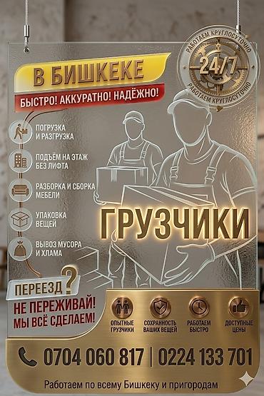 трезвый: Грузчик. Больше 6 лет опыта — 1