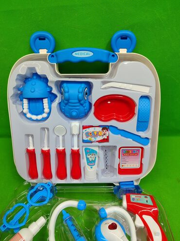 Игрушки: Набор доктора игрушки для девочки и мальчика в ассортименте🧑‍⚕️ — 7