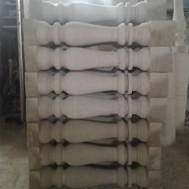 Məhəccər balyansları: Məhsul: Daş balyustrada və sütun elementləri Təsvir: - Təbii daşdan — 16