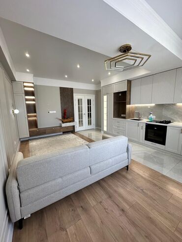 3 микрорайоне: 3 комнаты, 77 м², Элитка, 7 этаж, Дизайнерский ремонт