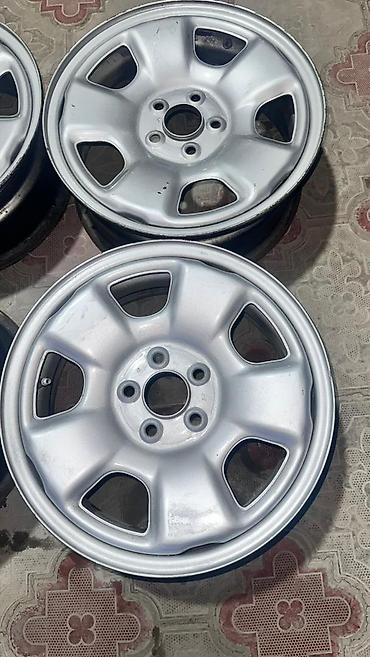 bbs 4 100: Железные Диски R 15 Комплект, отверстий - 5, Б/у — 3