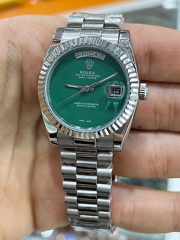 gun eynəyi: Yeni, Qol saatı, Rolex, rəng - Qara — 4