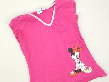 Bluzki: Bluzka, Disney, 8 lat, 122-128 cm, stan - Dobry