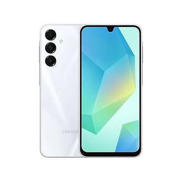samsung es: Samsung Galaxy A05s, rəng - Ağ, Barmaq izi — 1