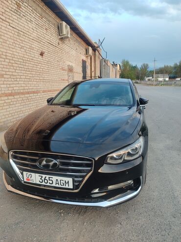 салярис хюндай: Hyundai Grandeur: 2019 г., 3 л, Автомат, Газ, Седан