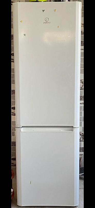 Indesit iki kameralı soyuducu - Rəng: ağ, minimalist dizayn - Üst