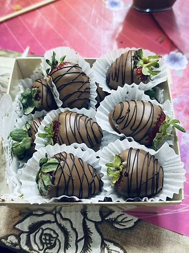 sweet: Клубника в бельгийском шоколаде — наборы и боксы - Крупная свежая — 5