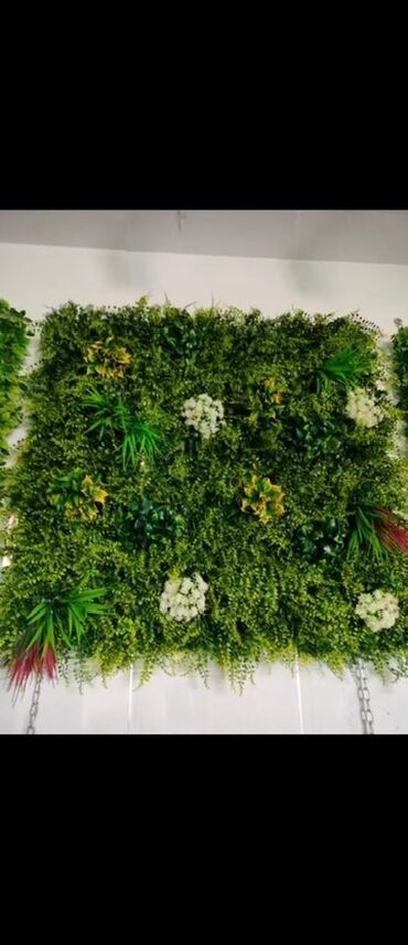 Süni güllər: Süni Yaşıl Divar Panelləri – dekorativ vertikal bağ həlləri Məhsul — 2