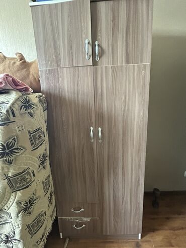прихожая под заказ: Шкаф для одежды, Прямой, ЛДСП