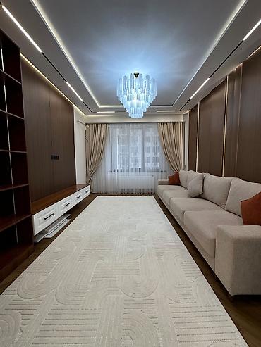 Продажа квартир: 3 комнаты, 89 м², Асанбай мкр Элитка, 6 этаж, Дизайнерский ремонт — 1