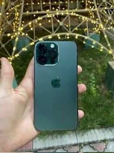 телефон асус: IPhone 13 Pro, Колдонулган, 256 ГБ, Жашыл, Коргоочу айнек, Кабель, 87 %