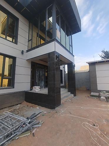 Фасадные гранитные плитки: Фасадные работы. Вентилируемые фасады из фасадных — 3