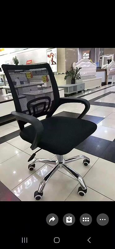 Ofis mebeli: Erqonomik ofis kreslosu - Nəfəsalan mesh kürək dayağı – — 1