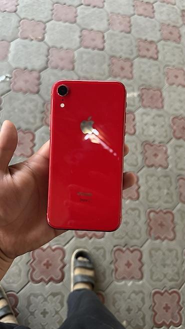 айфон 17 р: IPhone Xr, Б/у, 256 ГБ, Красный, Чехол, 100 % — 1