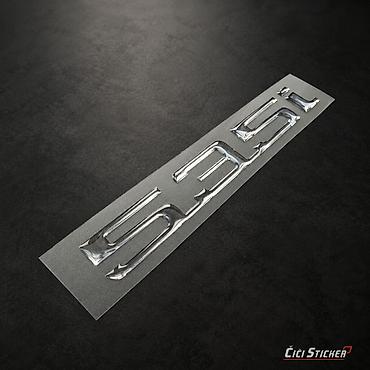 pancir rad: BMW 535i 3D Stiker za Gepek – Premium Oznaka - 2826 BMW 535i 3D — 2
