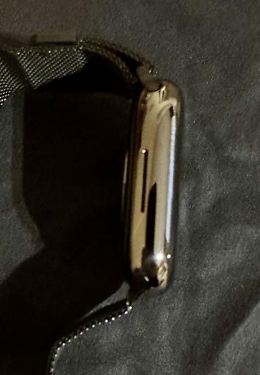apple watch stainless: İşlənmiş, Smart saat, Smart, Sensor ekran, rəng - Qara — 4