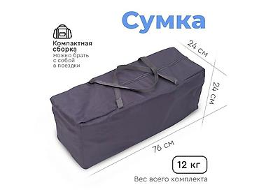 anex flo: Манеж-кровать, Б/у, Складная — 2