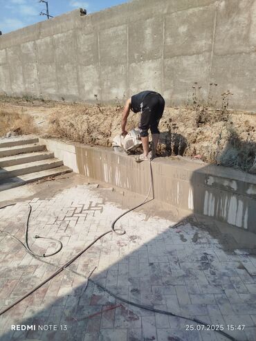 Beton işləri: Səssiz tozsuz səliqəli kəsim. Beton katlavan monolit kubik -da lalafo.az — 5 Beton işləri: Səssiz tozsuz səliqəli kəsim. Beton katlavan monolit kubik — 5