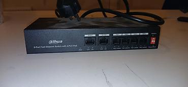 ip 330: Dahua 6-Port Fast Ethernet Switch with 4-Port PoE - Model: Dahua — 1