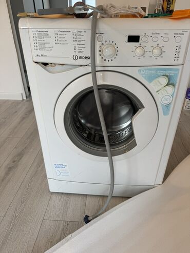 бу стиральные машины автомат в бишкеке: Кир жуучу машина Indesit, Автомат, 6 кг чейин, Толук өлчөм