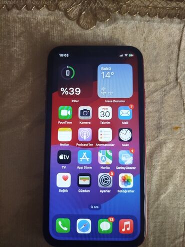 ayfon z: IPhone Xr, 128 ГБ, Красный, Face ID