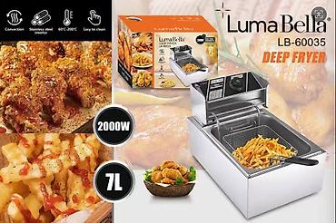 fryer: Фритюрница Luma Bella LB-60035 - Тип: электрическая фритюрница (DEEP — 1