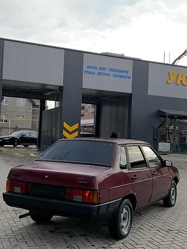 жип унаа: ВАЗ (ЛАДА) 21099: 1998 г., 1.5 л, Кол менен иштөөчү, Бензин, Седан — 3