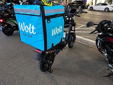 debilqe: Elektrik çatdırılma skuteri – Wolt Partner termoboksu ilə Məhsul — 2