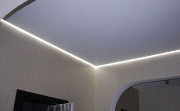 Натяжной потолок: Натяжной потолок Глянцевое, Матовое, 3D потолки Гарантия, Бесплатная консультация, Бесплатный замер — 2