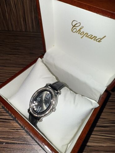 Очки: Наручные часы, Chopard, цвет - Черный
