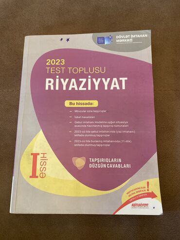 8 ci sinif testleri riyaziyyat: Cox az istifade olunub riyaziyyat test toplusu