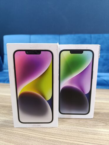 ari sobalari: IPhone 14, 128 GB, Mavi, Zəmanət, Simsiz şarj, Face ID