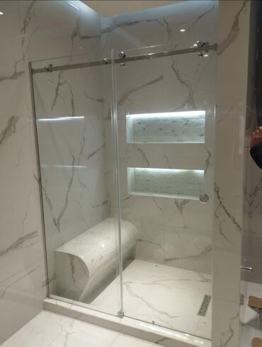 Duş kabinaları, arakəsmələr: Arakəsmə, Künc üçün — 3