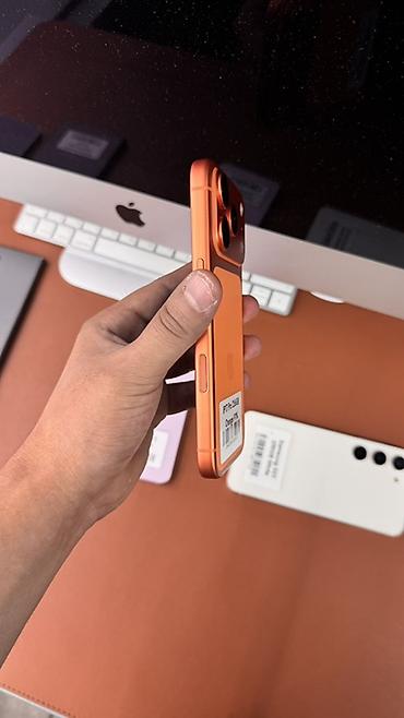 Мобильные телефоны и аксессуары: IPhone 17 Pro, Б/у, 256 ГБ, Оранжевый, 91 % — 2
