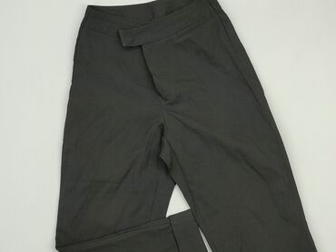 czarne bluzki damskie: Material trousers, XS (EU 34), condition - Good